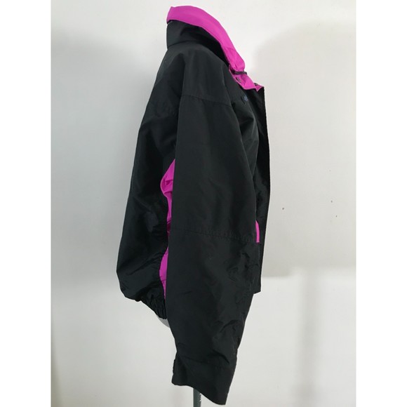 Vintage Columbia Sz M Bugaboo Shell Only Jacket Pink and Turquoise - Picture 3 of 9